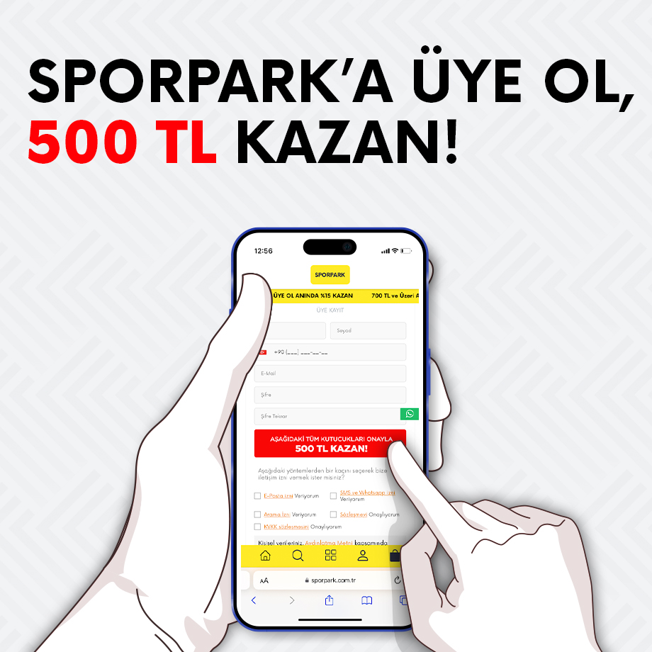 Üye Ol 500 TL Kazan