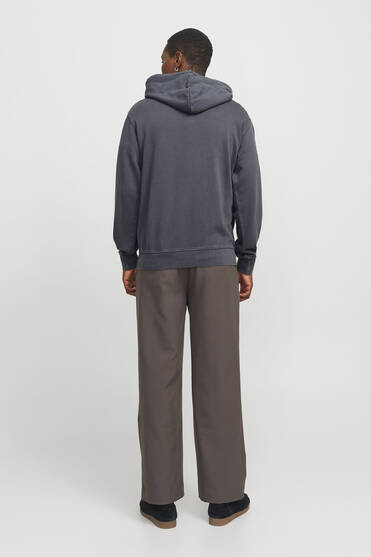 Jack & Jones 12268272 Erkek Koyu Gri Sweatshırt | Spor Park