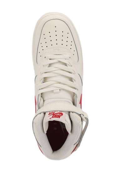 Nike 315123 Air Force Mıd '07 Unisex Beyaz Sneaker Spor Park