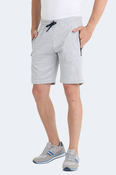 Slazenger KANANI I Erkek Cepli Gri Şort