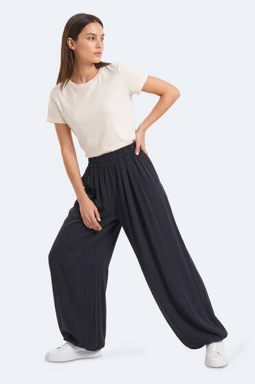 Slazenger KOVE I Kadın Şalvar Siyah Pantolon — 2