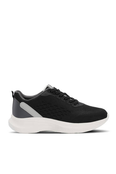 Slazenger LEMAR Kadın Siyah / Beyaz Koşu & Yürüyüş Spor Ayakkabısı