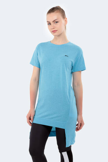 Slazenger MINATO Kadın Mavi Tişört
