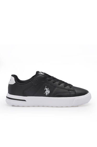 U.S. Polo Assn. 4W MANGO WMN 4PR Kadın Siyah / Beyaz Sneaker