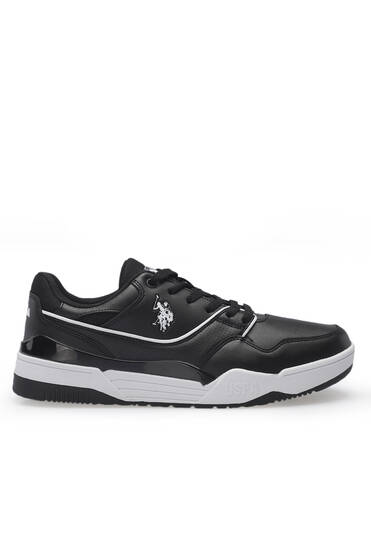 U.S. Polo Assn. 4W MARTELL 4PR Erkek Siyah / Beyaz Sneaker